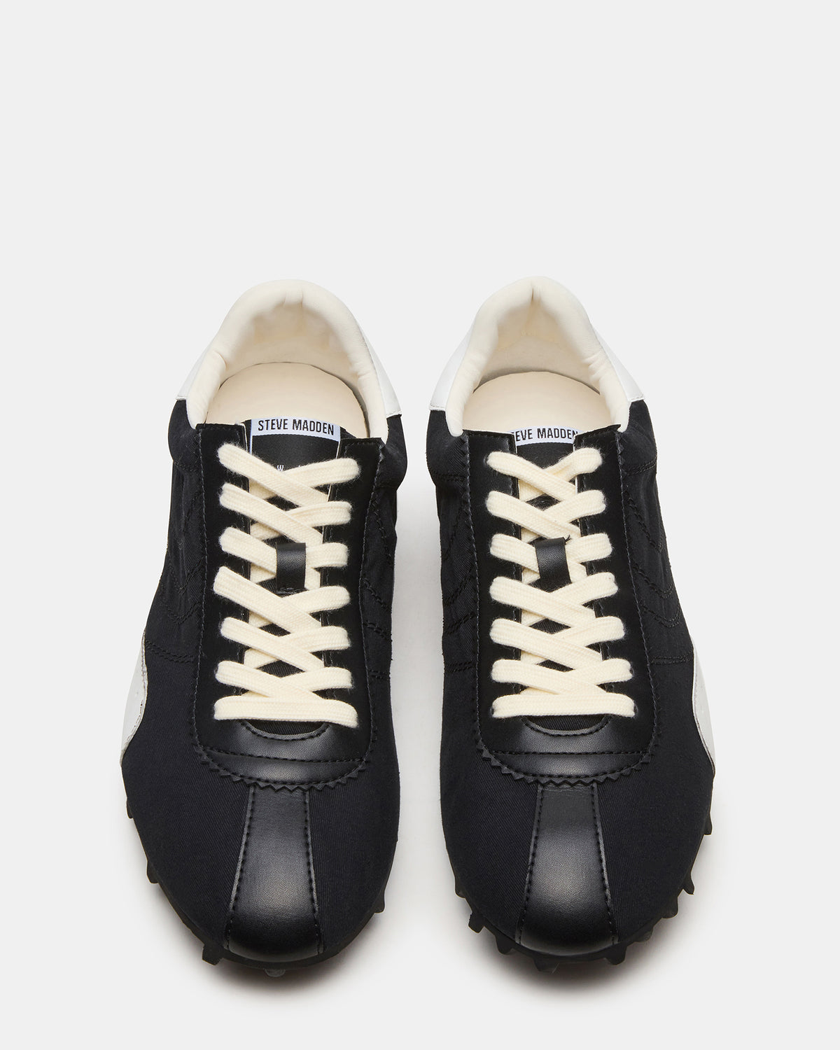 PUZZLE Black Low-Top Lace-Up Men's Sneaker | Steve Madden