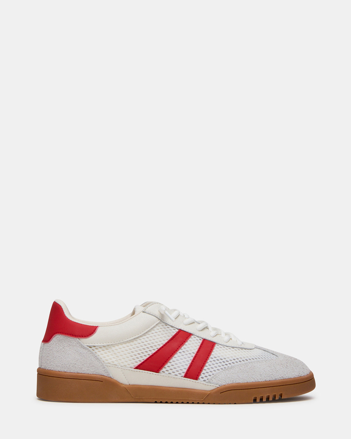 VIENTO White Multi Low-Top Lace-Up Men's Sneakers | Steve Madden