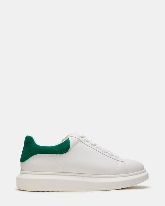 FROSTED Green Multi Men's Low-Top Lace-Up Sneaker | Steve Madden