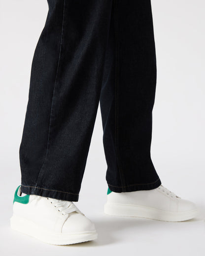 FROSTED Green Multi Men's Low-Top Lace-Up Sneaker | Steve Madden