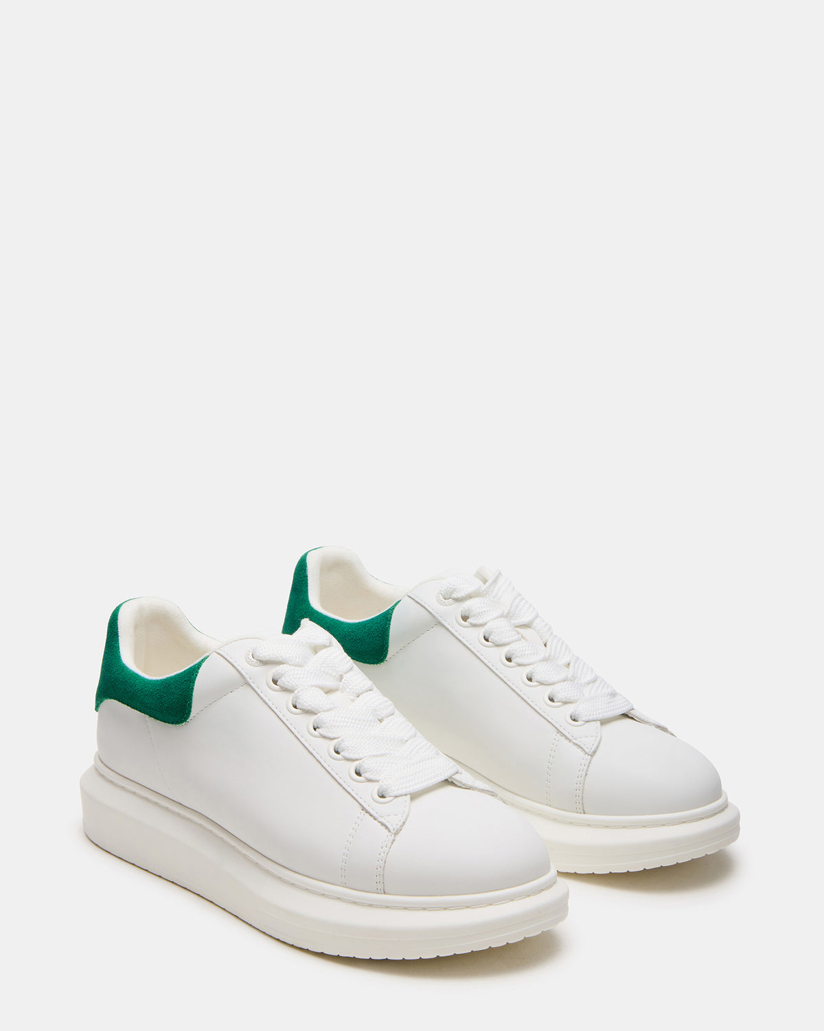FROSTED Green Multi Men's Low-Top Lace-Up Sneaker | Steve Madden