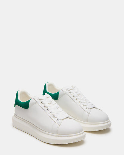 FROSTED Green Multi Men's Low-Top Lace-Up Sneaker | Steve Madden