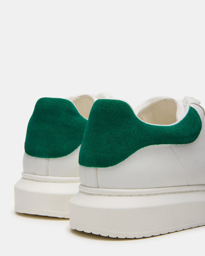 FROSTED Green Multi Men's Low-Top Lace-Up Sneaker | Steve Madden