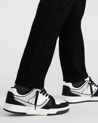 BUGLE Black Multi Men's Low-Top Lace-Up Sneaker | Steve Madden