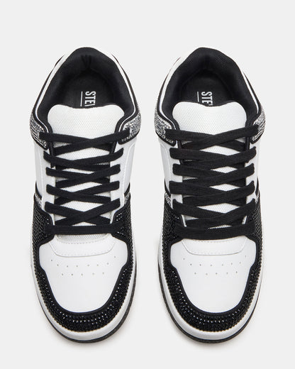 BUGLE Black Multi Men's Low-Top Lace-Up Sneaker | Steve Madden