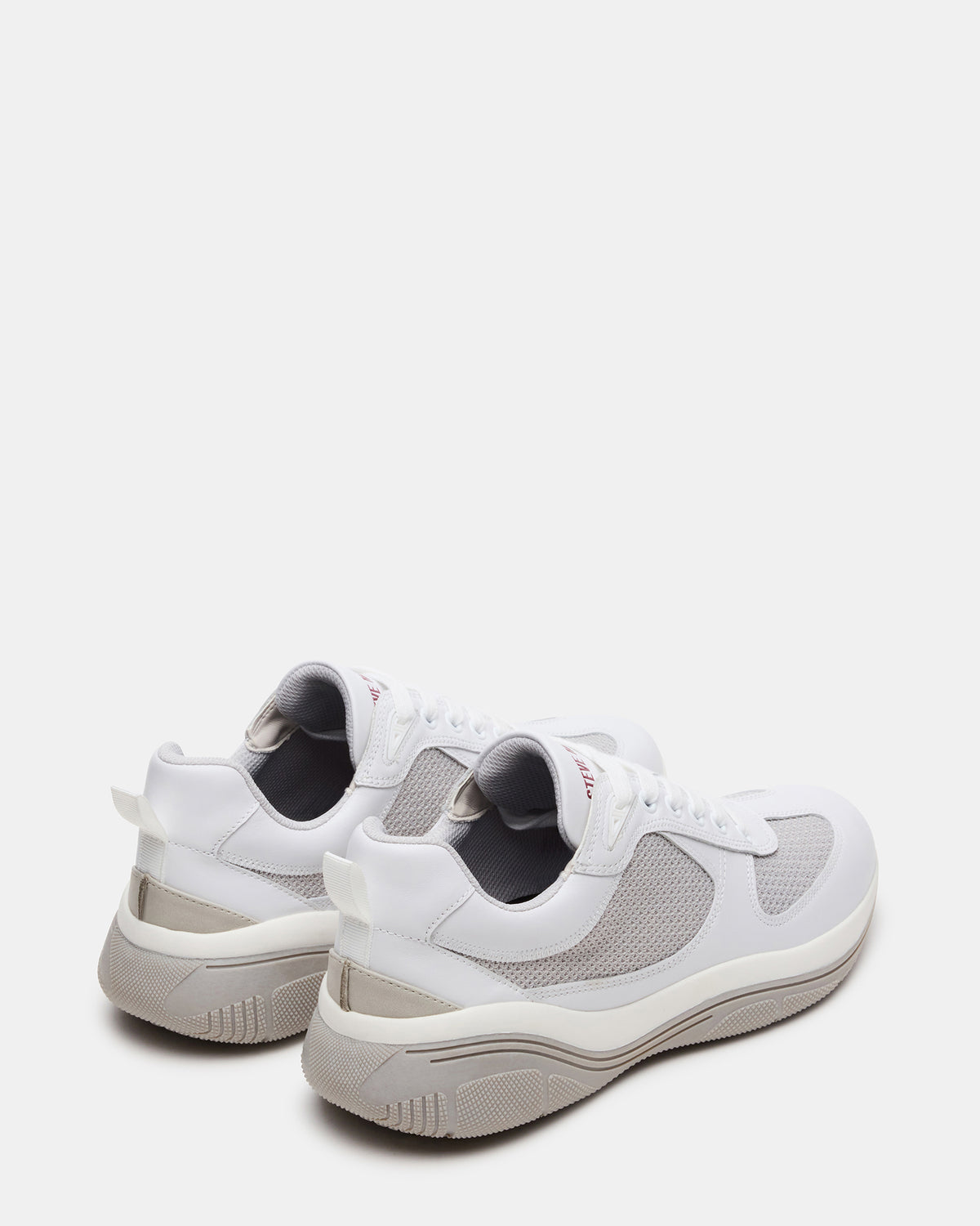 PICOLO White Low-Top Lace-Up Men's Sneaker | Steve Madden
