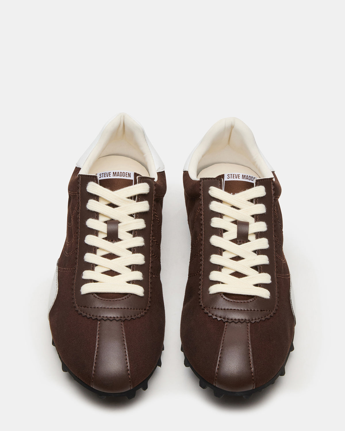 PUZZLE Brown Low-Top Lace-Up Men's Sneaker | Steve Madden