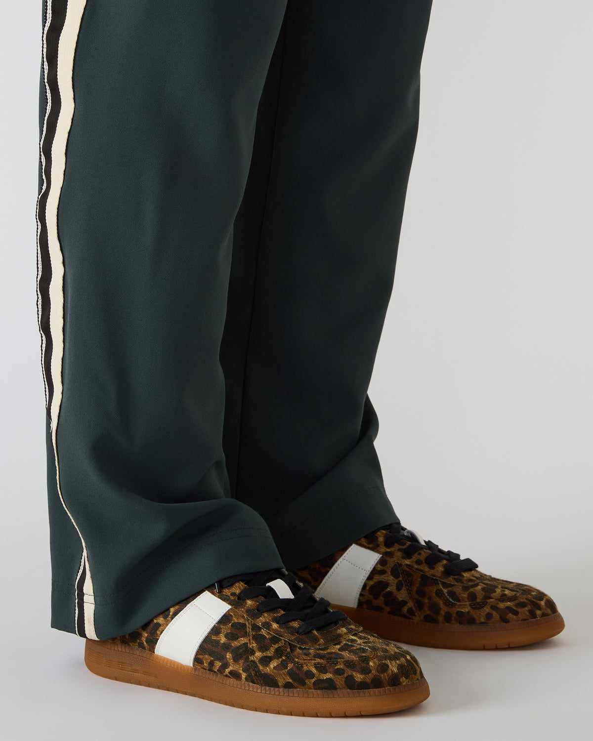 DIXON Leopard Low-Top Panel Men's Sneaker | Steve Madden