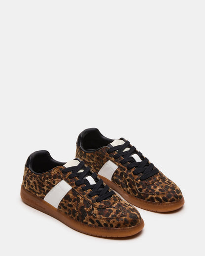 DIXON Leopard Low-Top Panel Men's Sneaker | Steve Madden