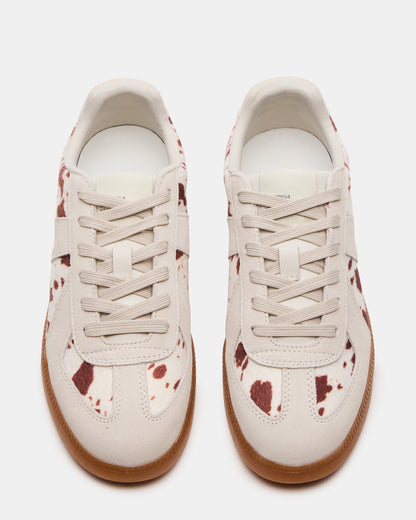 DIXON Brown Multi Low-Top Panel Men's Sneaker | Steve Madden
