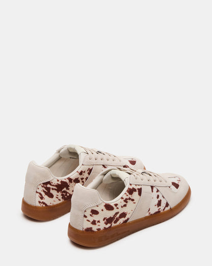DIXON Brown Multi Low-Top Panel Men's Sneaker | Steve Madden