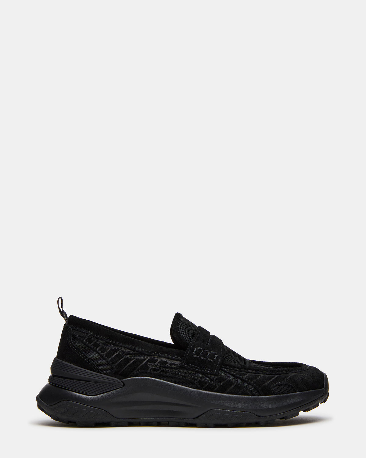 PARRISH Black Low-Top Slip-On Men's Sneaker | Steve Madden