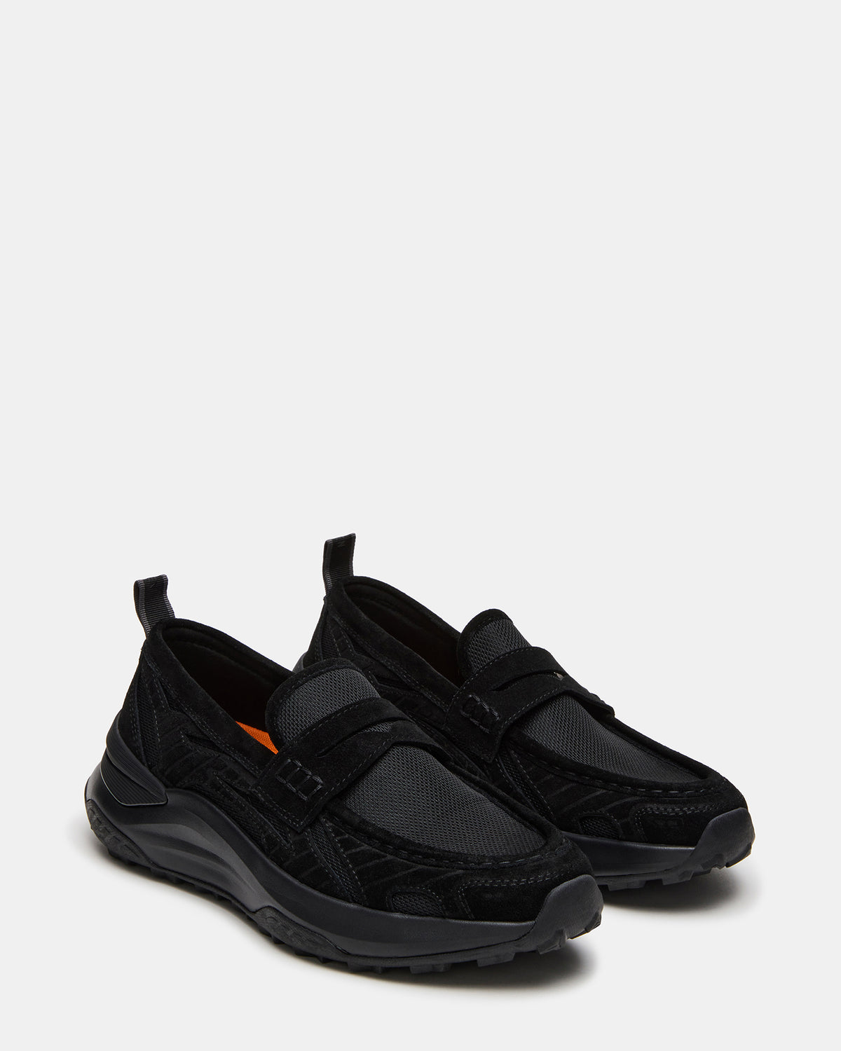 PARRISH Black Low-Top Slip-On Men's Sneaker | Steve Madden