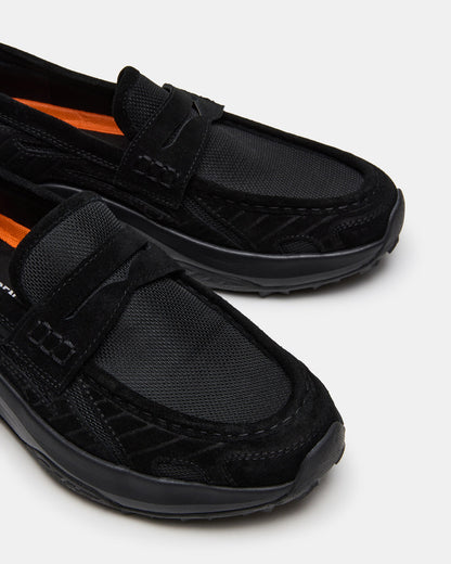 PARRISH Black Low-Top Slip-On Men's Sneaker | Steve Madden