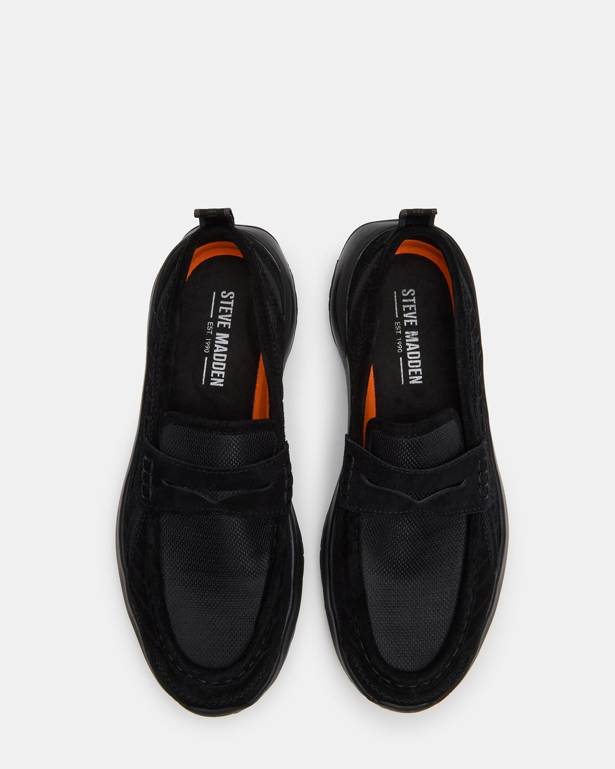 PARRISH Black Low-Top Slip-On Men's Sneaker | Steve Madden