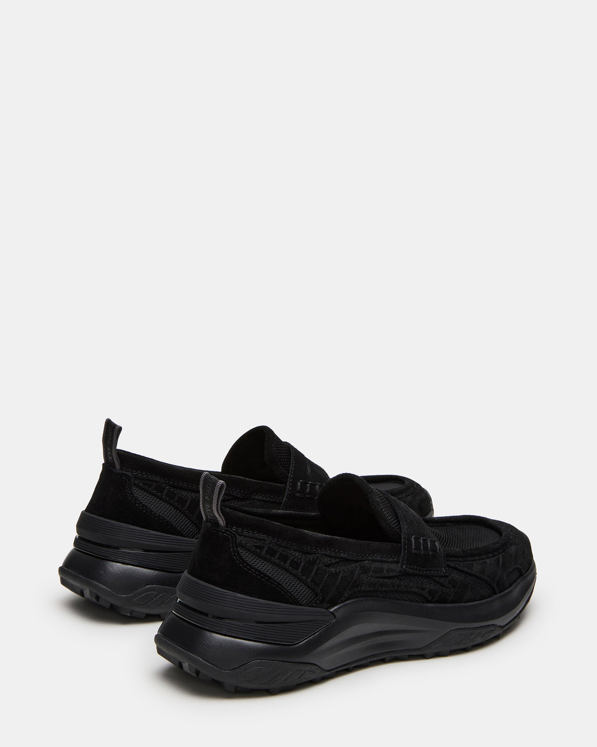 PARRISH Black Low-Top Slip-On Men's Sneaker | Steve Madden