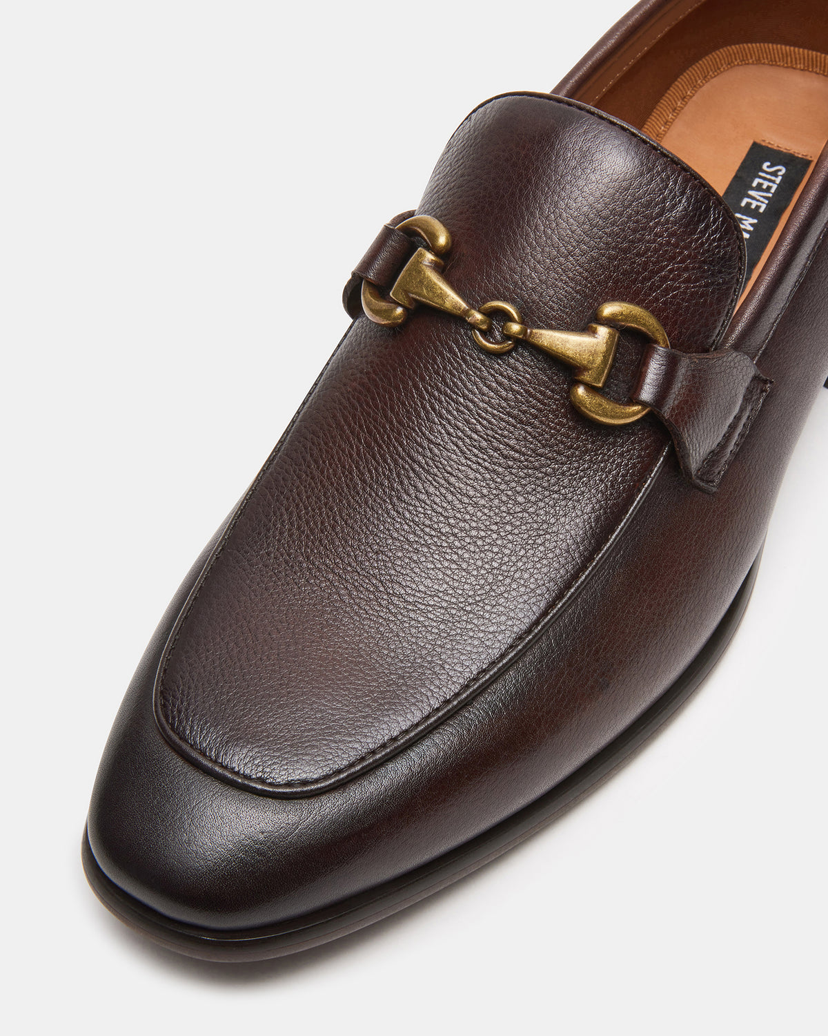 JAYSHAN Brown Leather Men's Dress Loafer | Steve Madden