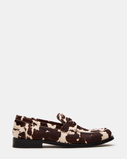 NATAN Cream Multi Slip-On Dress Men's Loafer | Steve Madden