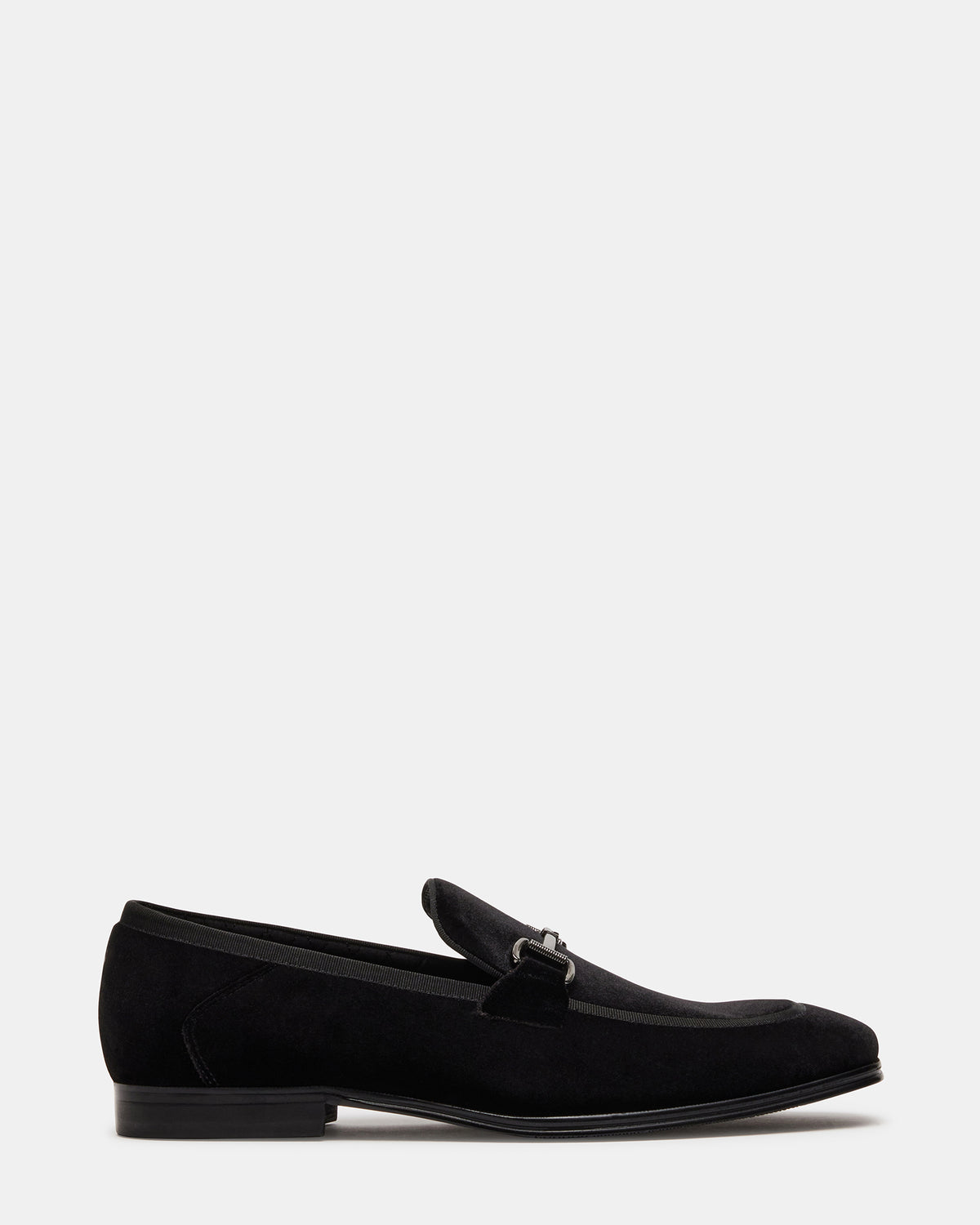 AADI Black/Silver Men's Dress Loafer | Steve Madden