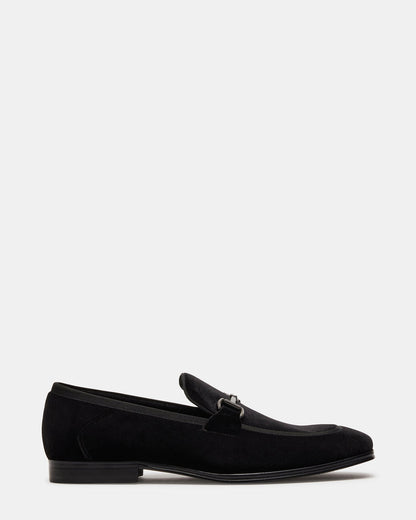 AADI Black/Silver Men's Dress Loafer | Steve Madden