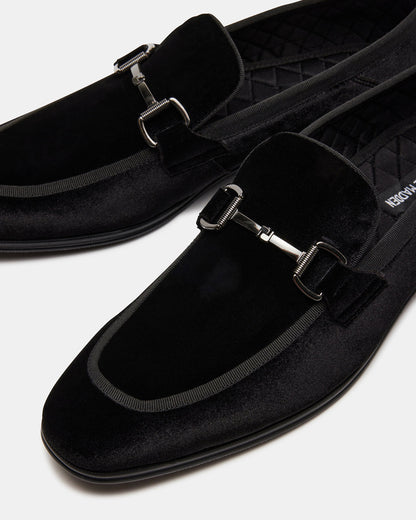 AADI Black/Silver Men's Dress Loafer | Steve Madden
