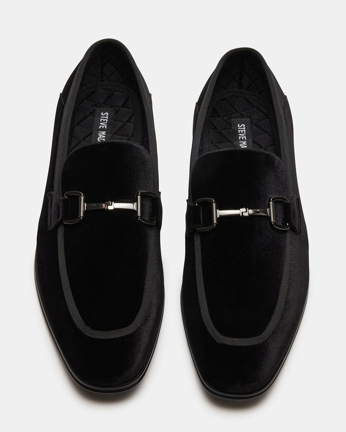 AADI Black/Silver Men's Dress Loafer | Steve Madden