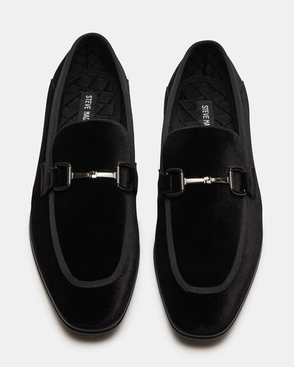 AADI Black/Silver Men's Dress Loafer | Steve Madden
