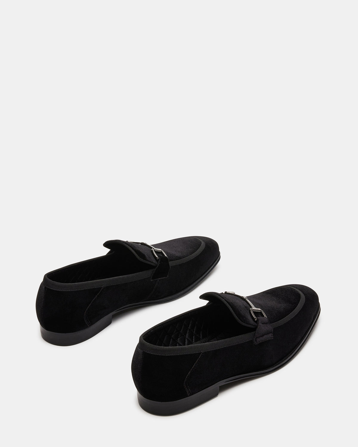 AADI Black/Silver Men's Dress Loafer | Steve Madden