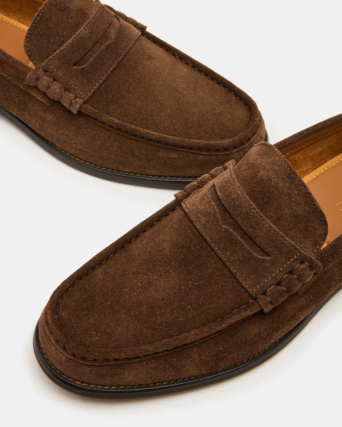 HUCKLE Dark Brown Slip-On Men's Loafer | Steve Madden