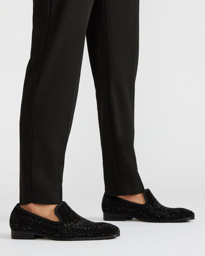 BANNOCH Rhinestone Men's Slip-On Loafer | Steve Madden