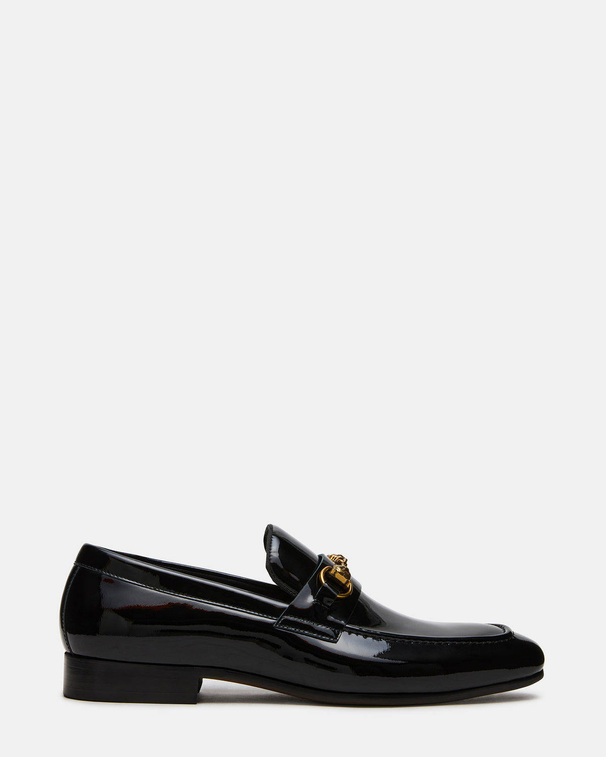 JAKIRO Black Patent Slip-On Dress Men's Loafer | Steve Madden