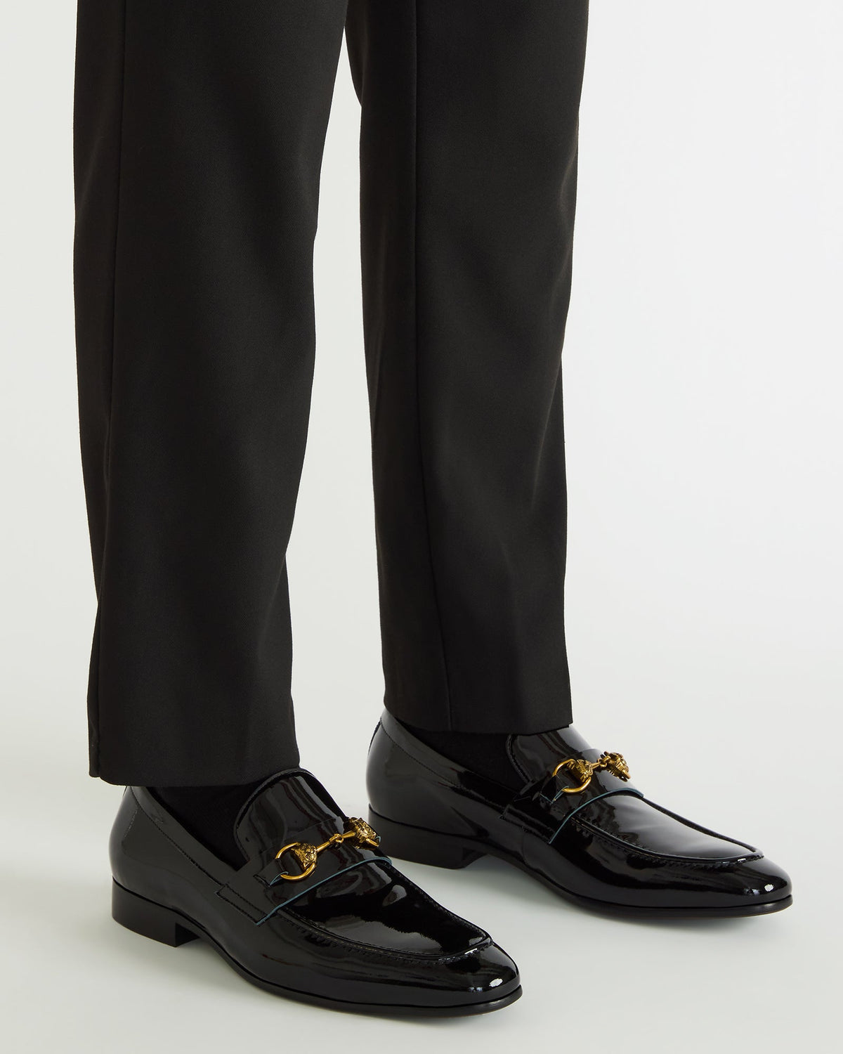 JAKIRO Black Patent Slip-On Dress Men's Loafer | Steve Madden