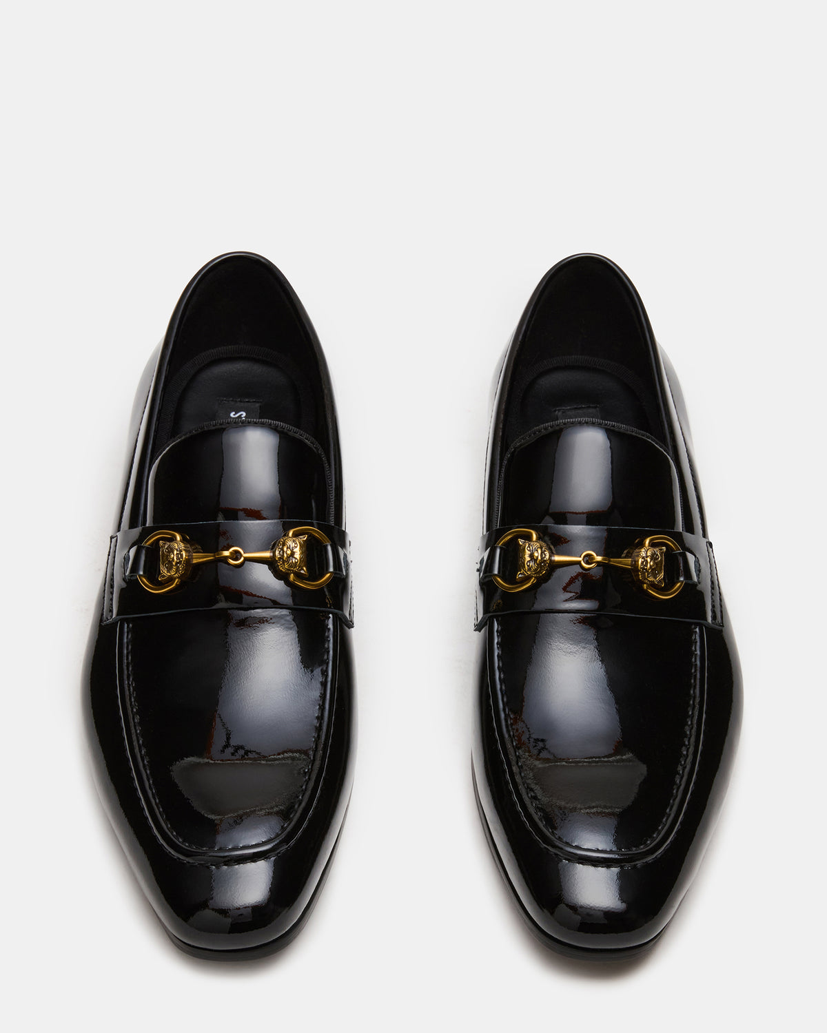 JAKIRO Black Patent Slip-On Dress Men's Loafer | Steve Madden