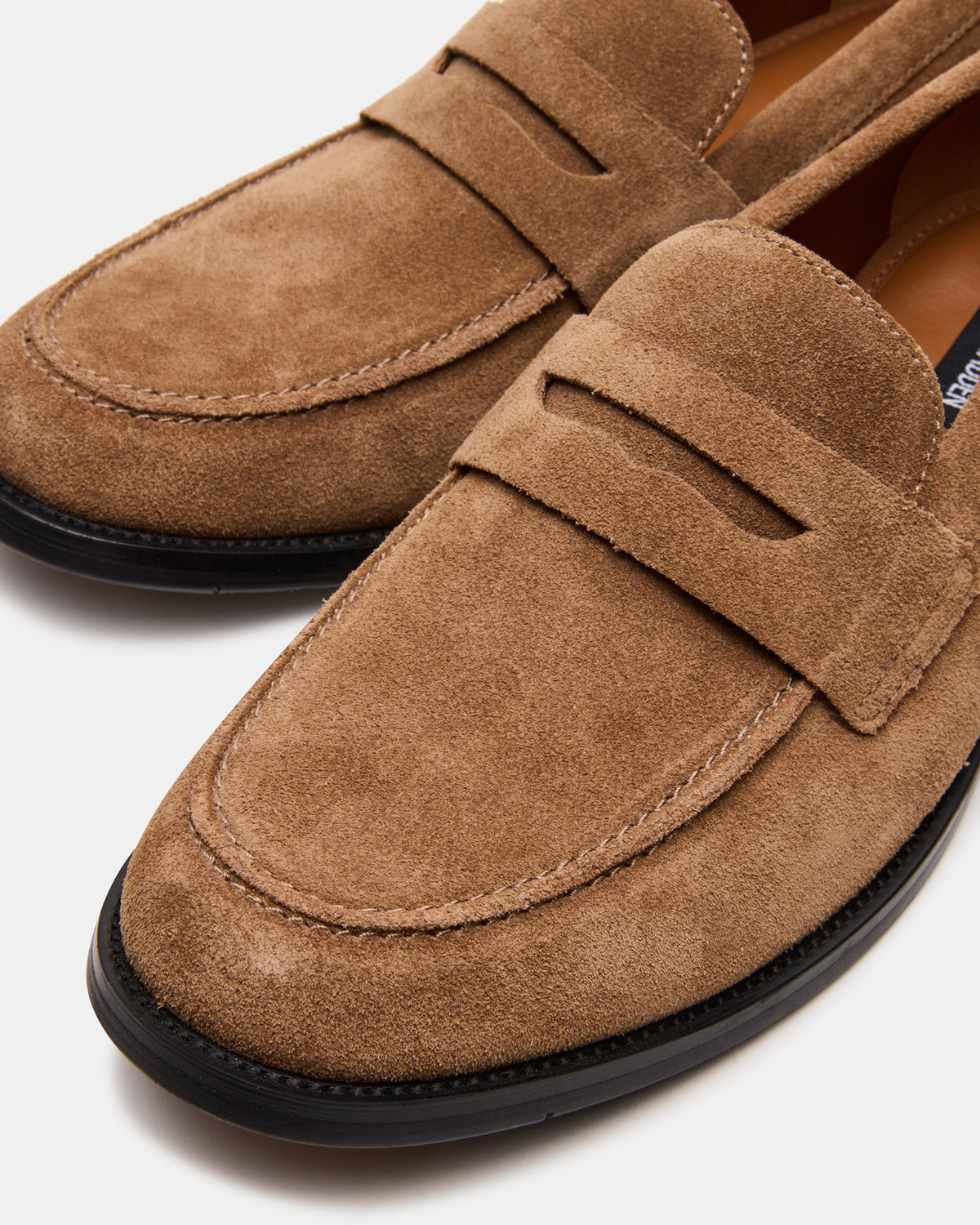 NATAN Taupe Suede Slip-On Dress Men's Loafer | Steve Madden