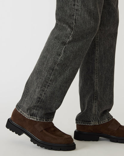 RADKIN Brown Suede Slip-On Dress Men's Loafer | Steve Madden