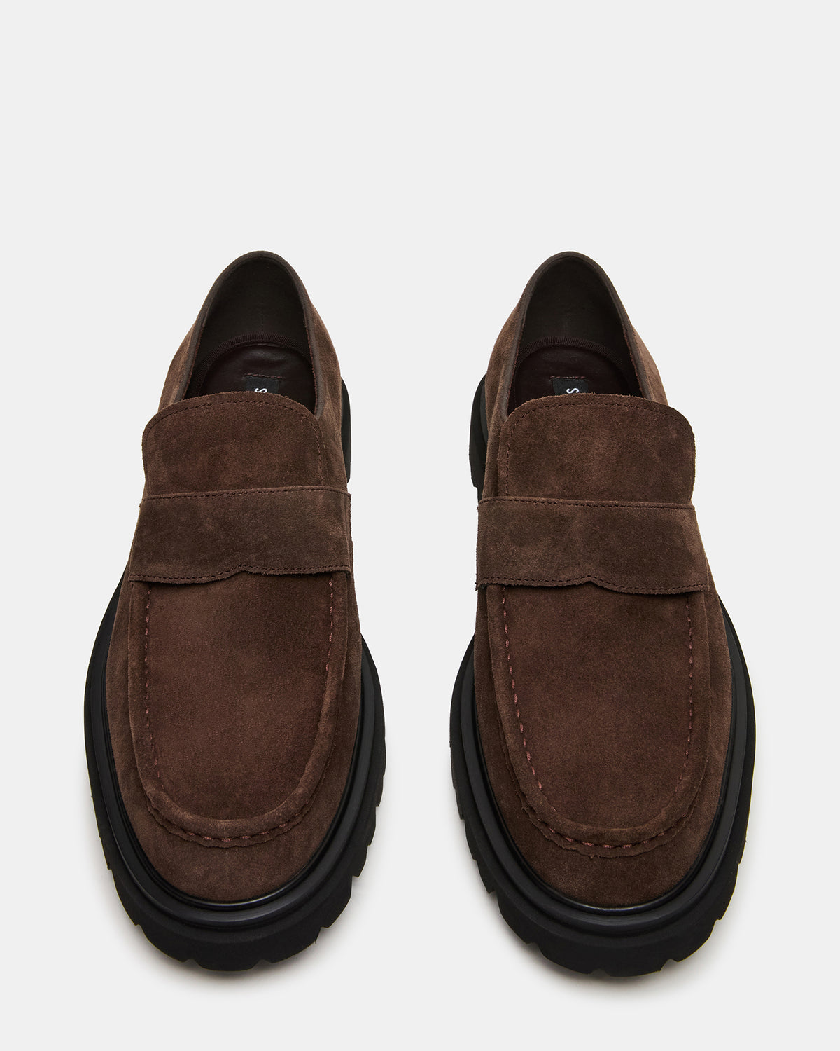 RADKIN Brown Suede Slip-On Dress Men's Loafer | Steve Madden