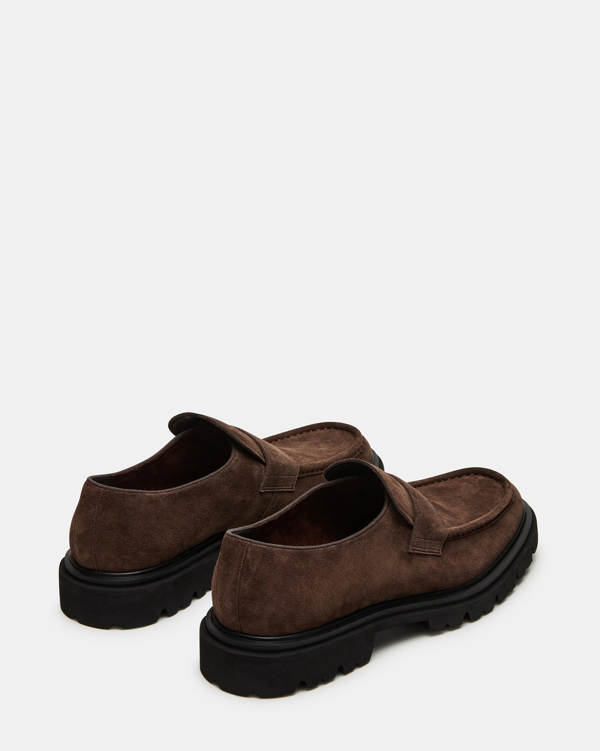 RADKIN Brown Suede Slip-On Dress Men's Loafer | Steve Madden