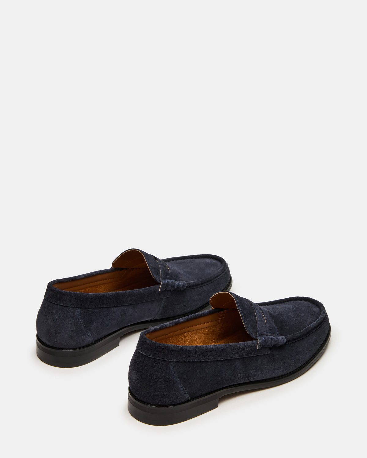HUCKLE Navy Suede Slip-On Men's Loafer | Steve Madden