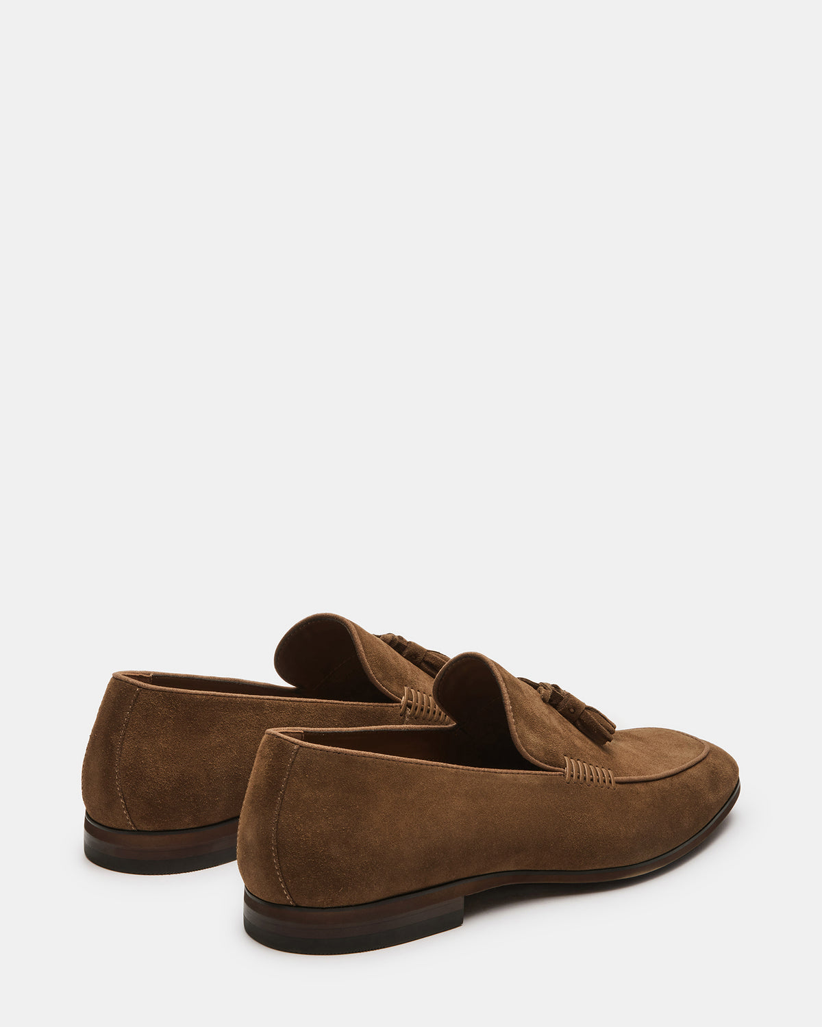 ONDRE Tan Suede Tassel Slip-On Men's Loafer | Steve Madden
