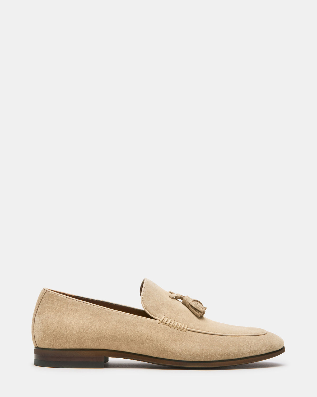 ONDRE Sand Suede Tassel Slip-On Men's Loafer | Steve Madden