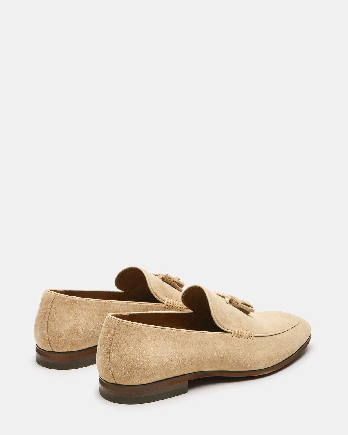 ONDRE Sand Suede Tassel Slip-On Men's Loafer | Steve Madden