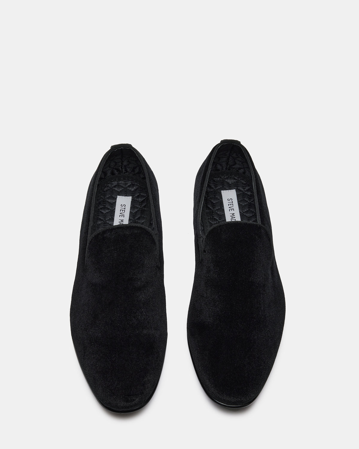 LAIGHT Black Velvet Men's Dress Shoes | Steve Madden
