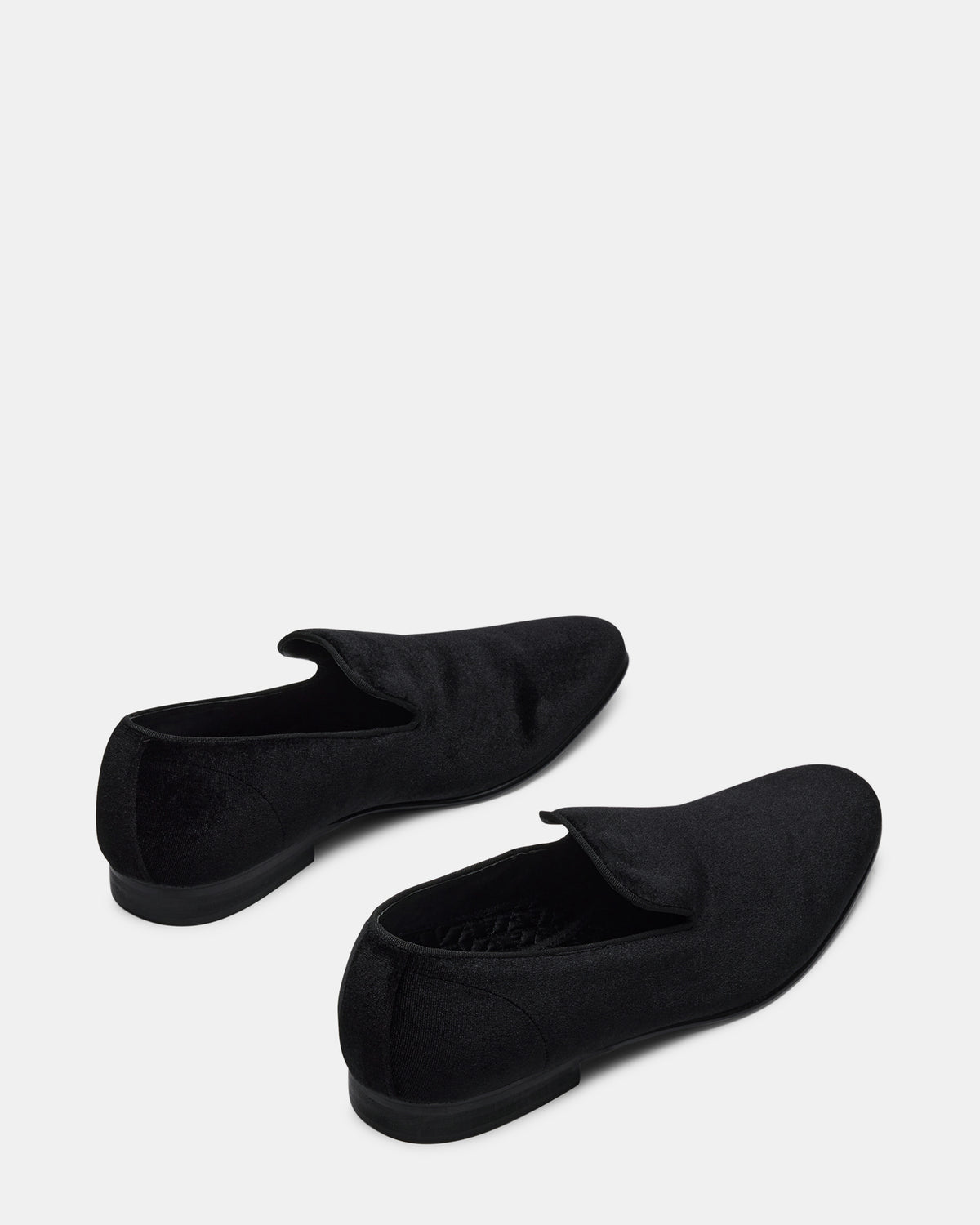 LAIGHT Black Velvet Men's Dress Shoes | Steve Madden