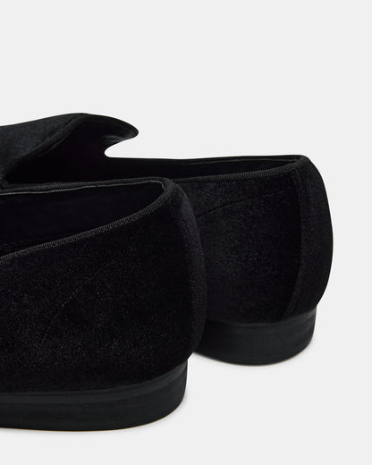 LAIGHT Black Velvet Men's Dress Shoes | Steve Madden