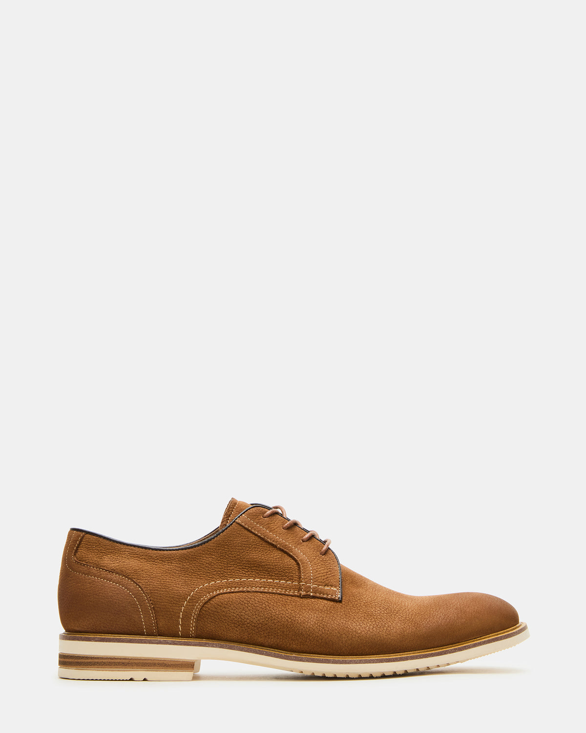 ALVAREZ Tan Nubuck Lace-Up Men's Dress Shoe | Steve Madden