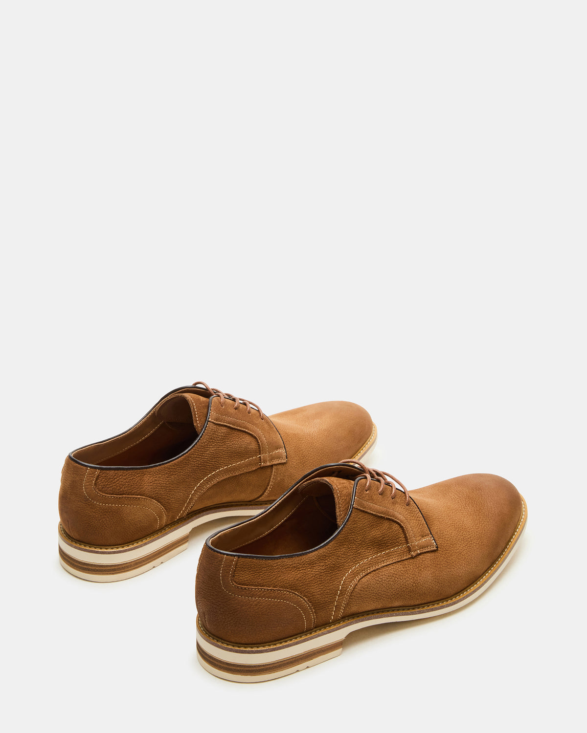 ALVAREZ Tan Nubuck Lace-Up Men's Dress Shoe | Steve Madden