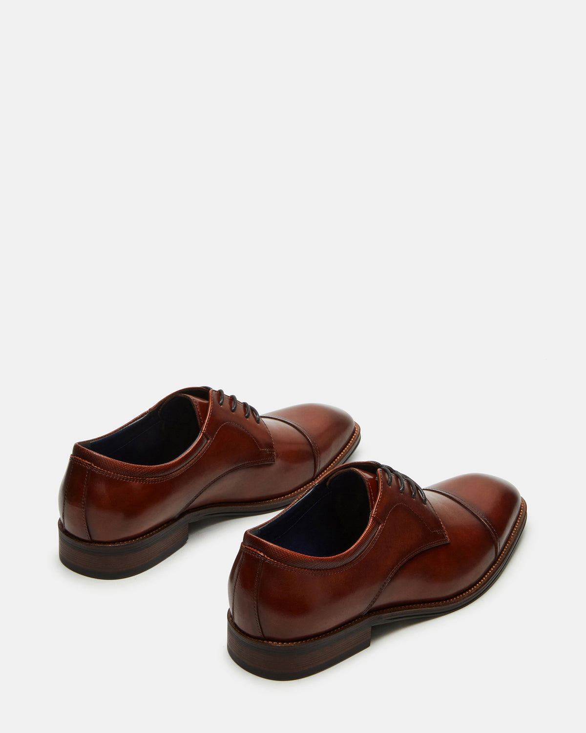 HASEN Tan Leather Men's Lace-Up Dress Shoe | Steve Madden