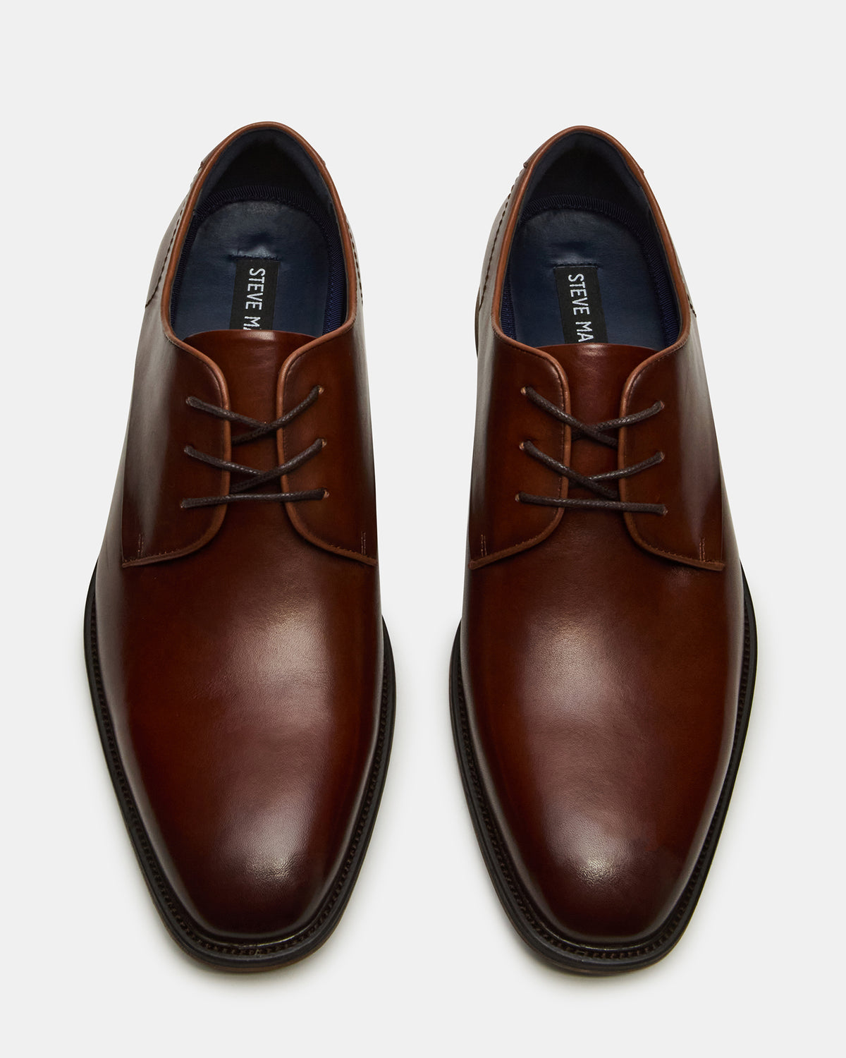 LELAND Tan Leather Lace-Up Men's Dress Shoe | Steve Madden