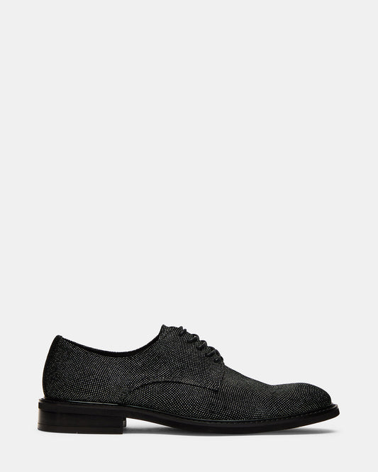 HADAR Silver Lace-Up Oxford Dress Shoe | Men's Dress Shoes | Steve Madden