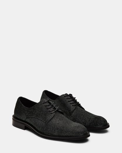 HADAR Silver Lace-Up Oxford Dress Shoe | Men's Dress Shoes | Steve Madden